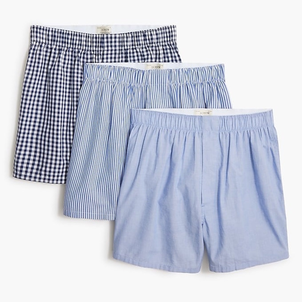 J. Crew Men’s Woven Cotton Single Boxer